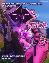 1futa 1girls anthro armored_gloves bear begging big big_breasts comic comic_page dominant_female feathers fingering fingering_partner fingering_pussy fortnite fortnite:_battle_royale freakynite_(comic) furry futa_on_female futa_rtl futadom futanari glowing_eyes glowing_genitalia glowing_penis grope grope_breast gun hard_on heart hood_up horny_female horny_futa mangomaniacz nervous nervous_smile nervous_sweat outside pink_cock pink_fur pink_nipples purple_fur purple_nipples raven_team_leader raven_team_leader_(cuddly) raven_team_leader_(fortnite) selfcest shy squeezing_breast submissive_female sweat sweating text text_box text_bubble thick_ass thick_penis thick_thighs yuri