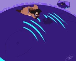 big_ass blueberry_inflation bubble_butt furry huge_ass sunken_head sunken_limbs thick_thighs transsheep wide_hips