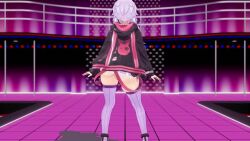 3d animated clothed dancing huge_ass huge_breasts jacket mp4 pink_hair pov sound tagme thick_thighs thigh_highs twintails video vocaloid voiceroid yuzuki_yukari