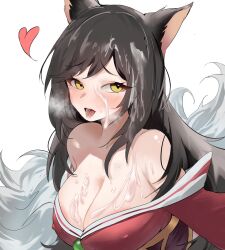 1girls ahri cola_bcde default_ahri female female_only league_of_legends