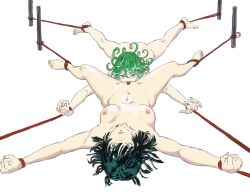 2girls barefoot big_boobs big_breasts bondage bound_together breasts duo esper esper_sisters feet female female_focus female_only femsub fubuki_(one-punch_man) gagged gagged_female green_eyes green_hair incest large_boobs large_breasts leash lesbian lesbian_oral lesbian_sex multiple_girls multiple_subs naked naked_female nude one-punch_man only_female opm oral oral_sex orgasm orgasm_face sisters spread_eagle spread_legs tatsumaki toes yuri ミスター・サタン