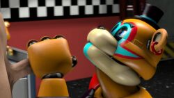 2boys 3d animated animatronic anthro bear erection faceless_male five_nights_at_freddy's five_nights_at_freddy's:_security_breach fnaf gay glamrock_freddy_(fnaf) handjob human jerkingoff keatonrogers0201 machine male male/male male_only no_sound nude penis robot robot_humanoid scottgames sex sfm short_playtime steel_wool_studios tagme video