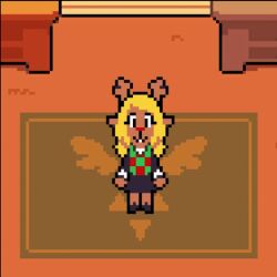 animated anthro antlers blonde_hair breasts brown_fur bruh_moment caught clothing cum deer deer_girl deltarune female female_masturbation female_orgasm fingering gif hooves legs masturbating masturbation naked nipples noelle_holiday pixel pixel_animation pixel_art pixelated semen smile smiling solo solo_female standing suprised taking_clothes_off taking_off_shirt tits_out toriel undertale_(series) vaginal_juices walked_in_on