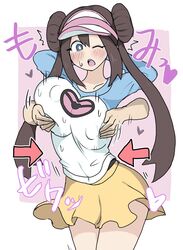rosa (pokemon) from nintendo by white-stew