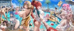 1boy 20girls ahoge amber_eyes anchor_(innocent_maid)_(nikke) anchor_(nikke) anis_(nikke) anis_(sparkling_summer)_(nikke) ass bag beach_ball beach_chair big_ass big_breasts bikini bikini_bottom bikini_top black_bikini blonde_hair blue_bikini blue_eyes blue_hair blue_sky breasts breasts_bigger_than_head cellphone centi_(nikke) centi_(ocean_repair)_(nikke) cleavage_screen cloud clouds commander_(nikke) cruise_ship dark_hair doro_(nikke) dorothy_(nikke) dorothy_(serendipity)_(nikke) drink elegg_(boom_and_shock)_(nikke) elegg_(nikke) fish fishing fishing_rod frima_(nikke) frima_(sea_of_sloth)_(nikke) ghost_girl goddess_of_victory:_nikke grey_hair guilty_(nikke) guilty_(wave_of_disbelief)_(nikke) hair hair_ornament hat helm_(aquamarine)_(nikke) helm_(nikke) jean_shorts lens_flare liter_(guardfish)_(nikke) liter_(nikke) long_hair looking_at_viewer maiden_(nikke) maiden_(under_the_sun)_(nikke) mary_(bay_goddess)_(nikke) mary_(nikke) mast_(a_pirate's_heart)_(nikke) mast_(nikke) mostly_nude neon_(blue_ocean)_(nikke) neon_(nikke) one_piece_swimsuit palm_tree pepper_(nikke) pepper_(ocean_vitamin)_(nikke) pink_bikini pink_eyes pink_hair ponytail pool_toy pov purple_eyes purse rapi_(nikke) rapi_(red_hood)_(nikke) rapi_(red_hood)_(red_flavor)_(nikke) red_bikini red_eyes rosanna_(chic_ocean)_(nikke) rosanna_(nikke) rubber_duck sakura_(bloom_in_summer)_(nikke) sakura_(nikke) seagull see-through see-through_clothing ship short_hair silvertsuki sleeping smartphone straw sun sunglasses sunscreen swimming swimming_pool swimsuit tagme tan tan-skinned_female tan_body tan_skin tanline tanned tanned_skin tattoo tove_(nikke) tove_(sunblaze)_(nikke) towel umbrella viper_(nikke) viper_(shine_of_love)_(nikke) volt_(nikke) watermelon wet wet_body wet_clothes wet_hair wet_skin white_bikini white_hair yan_(nikke) yan_(sunrise_market)_(nikke) yellow_bikini