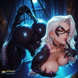 black cat (marvel rivals) from marvel by kyuro69