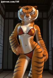 master tigress from kung fu panda by fiff