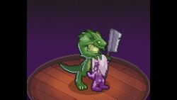 animated elf elf_female fellatio female half-dragon half-elf half-elf_female karnedraws kyra_(lust_arcanum) lizardman lust_arcanum male/female monster monster_on_female on_her_knees oral pixel_animation pixel_art purple_body purple_skin sound tagme video video_games
