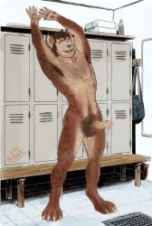 2026 4_toes 5_fingers abs anthro armpit_hair artist_name athletic athletic_anthro athletic_human athletic_male bag balls bench biped bodily_fluids body_hair bottle brown_body brown_fur brown_hair brown_pawpads brown_spots chest_hair claws container dark_nose digitigrade dripping ejaculation erection fangs feet finger_claws fingers floor floor_drain folded_towel fur fur_growth gay gay_male genital_fluids genitals glans growth hair hands_above_head happy henbane hi_res homosexual homosexual_male human human_to_anthro hyena inner_ear_fluff inside leaking_precum locker locker_room looking_pleasured male male/male male_only male_penetrating mammal markings mid_transformation navel nipples nude nude_anthro nude_human nude_male open_mouth pawpad_growth pawpads paws penis precum precum_drip pubes signature smile solo species_transformation spots spotted_body spotted_fur spotted_hyena standing stretching tan_claws teeth text tile tile_floor toe_claws toes tongue towel transformation tuft werecreature werehyena wide_eyed yellow_eyes