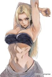 1girls 2d 2d_(artwork) 2d_artwork adult adult_female arm_above_head arm_behind_head arm_up armpit armpit_crease armpit_peek armpits bare_armpits bare_arms bare_belly bare_chest bare_hands bare_midriff bare_navel bare_shoulders bare_skin belly belly_button big_breasts black_panties black_thong black_underwear blonde-haired_female blonde_female blonde_hair blonde_hair_female breasts brown-eyed_female brown_eyes busty busty_female busty_girl cleavage collarbone curvaceous curvaceous_body curvaceous_female curvaceous_figure curvaceous_hips curvy curvy_body curvy_female curvy_figure curvy_hips digital digital_art digital_drawing digital_drawing_(artwork) digital_media digital_media_(artwork) drawing elbows exposed_armpits exposed_arms exposed_belly exposed_chest exposed_midriff exposed_navel exposed_shoulders exposed_skin female female_focus female_only female_torso fingernails fingers hairless_armpits hand_above_head hand_behind_head hand_up hex_mamaniac high_resolution highres hourglass_figure jujutsu_kaisen large_boobs large_breasts lean_figure linea_alba long_hair looking_at_viewer mature mature_female midriff nail_polish nails narrow_waist navel panties parted_bangs posing posing_for_the_viewer presenting_armpit purple_fingernails purple_nail_polish purple_nails shaved_armpits shoulders simple_background sketch skindentation slender_body slender_waist slim_female slim_waist solo standing stomach thong tsukumo_yuki_(jujutsu_kaisen) underwear upper_body white_background wide_hips