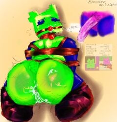 2boys after_sex aqua_teen_hunger_force ass_focus ball_gag big_bottom_small_top big_butt blue_limbs blush bondage bondage_gear boy_on_bottom boy_on_top buttplug chubby_male cum_in_ass cum_in_mouth cum_on_ass cum_on_body cum_on_face err_(athf) fat_ass gag_bondage gagged green_body happy_couple ignignokt long_penis looking_at_viewer loving_couple loving_it male_only oiled_ass orange_background pink_body secret_sex shock_collar short_male small_top_big_bottom spanked_ass submissive_male sweating tears tied_up uncomfortable_bondage uncomfortable_pose walked_in_on