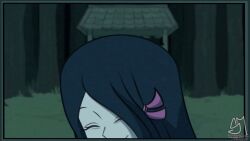 1boy animated animation ass ass_in_face big_ass big_butt black_hair brother_and_sister face_in_ass facesitting female ghost ghost_girl incest incest_(lore) long_hair nezuko_kamado pussy red_eyes semi_draws semidraws sitting_on_face sitting_on_person tagme tanjiro_kamado video