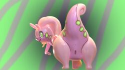 1girls 3d anthro barbonicles dragon female female_only goodra nintendo nude pokémon_(species) pokemon pokemon_(species) pokemon_xy pussy solo