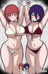 2d 2d_(artwork) 2d_artwork 2girls adult adult_female aguxxxuu alternate_breast_size arm_behind_head armpit armpit_crease armpit_peek armpits arms_behind_head aroused aroused_expression aroused_face aroused_female aroused_look bare_armpits bare_arms bare_belly bare_chest bare_hands bare_hips bare_legs bare_midriff bare_navel bare_shoulders bare_skin bare_thighs belly belly_button bewitching_thighs big_breasts bikini bikini_bottom bikini_only bikini_top black-haired_female black_choker black_hair blush blush_face blushing_at_viewer blushing_female blushing_lines braid braided_hair braided_ponytail breasts busty busty_female busty_girl busty_teen busty_teenager chainsaw_man child_bearing_hips choker cleavage closed_mouth_smile collarbone curvaceous curvaceous_body curvaceous_female curvaceous_figure curvaceous_hips curvaceous_teenager curvy curvy_body curvy_female curvy_figure curvy_hips curvy_teen digital digital_art digital_drawing digital_drawing_(artwork) digital_media digital_media_(artwork) drawing elbows enemies exposed_armpits exposed_arms exposed_belly exposed_chest exposed_hips exposed_legs exposed_midriff exposed_navel exposed_shoulders exposed_skin exposed_thighs eyebrows_visible_through_hair female female_focus female_only fertile_hips green-eyed_female green_eyes groin hair_between_eyes hairless_armpits half_naked half_nude halterneck hand_behind_head hands_behind_head heart high_resolution highres horny horny_expression horny_eyes horny_female hourglass_figure in_heat inframammary_fold inguinal_crease inguinal_ligament large_boobs large_breasts lean_figure legs_closed legs_together licking_lips long_hair looking_at_viewer lustful_expression lustful_eyes lustful_gaze makima_(chainsaw_man) mature mature_female midriff multiple_females multiple_girls naked naked_female naked_woman narrow_waist navel nude nude_female nudity o-ring_bikini o-ring_swimsuit ponytail posing posing_for_the_viewer posing_naked posing_nude presenting_armpit ready_for_sex ready_to_fuck red-haired_female red_bikini red_bikini_bottom red_bikini_top red_hair red_swimsuit red_swimwear reze_(chainsaw_man) ring_eyes ringed_eyes semi_nude shaved_armpits shoulders sidelocks simple_background skindentation slender_body slender_waist slim_female slim_waist smile smiley_face smiling smiling_at_viewer standing string_bikini swimsuit swimwear teen_girl teenage_female teenage_girl teenage_tits teenager thick_thighs thighs thighs_together upper_body white_background white_bikini white_bikini_bottom white_bikini_top white_swimsuit white_swimwear wide_hips yellow-eyed_female yellow_eyes young_female young_woman