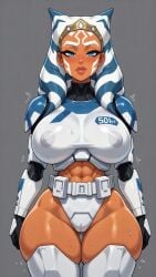 ahsoka tano from clone wars by spizcyai