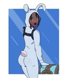 artist_request ass bunny_brawler bunny_ears bunnysuit female fortnite looking_back luna_(fortnite) tagme tight_clothing