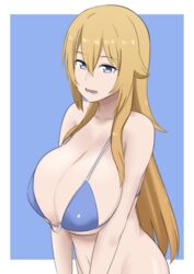 1girls big_breasts bikini breasts cleavage female female_only huge_breasts large_breasts nao_(ritsancrossover) solo