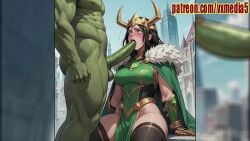 ai_assisted ai_generated avengers big_ass big_breasts big_penis comic comic_page doggy_style hulk lady_loki marvel marvel_comics marvel_rivals missionary_position tagme video vxmedia