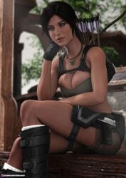 lara croft from tomb raider by kissloved
