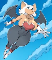 rouge the bat from sega by hayakain