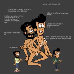 2boys age_difference anal_penetration anal_sex arturo_santiago beard black_hair bobby_santiago brown_hair cum_in_ass cum_while_penetrated cumshot doctor erect_while_penetrated facial_hair father_and_son father_fucks_son gay handjob_while_penetrating holding_arm incest inviting_to_sex male_only mustache nude older_penetrating_younger penis_size_difference physician reach_around reverse_cowgirl_position sitting_on_penis socks_and_shoes spread_legs straight_hair tagme the_casagrandes the_loud_house yaoi