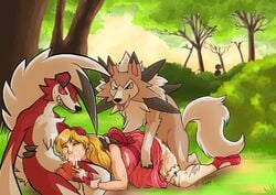 1girls 2boys animal_genitalia animal_penis anthro anthrofied artist_request bodily_fluids canine canine_penis cattsun clothed_female clothed_sex clothing cum cum_on_ass cum_on_body cum_on_clothes cum_on_face cum_on_hair fellatio female female_human female_on_feral femsub feral feral_penetrating feral_penetrating_human forced furry genital_fluids group human human_on_feral human_penetrated interspecies knot lycanroc male male/female male_midnight_lycanroc male_pokemon male_pokemon/female_human maledom mammal midday_lycanroc midnight_lycanroc nintendo oral original_character penetration penile penis pokémon_(species) pokemon pokemon_sm pokephilia public_bestiality public_sex rape scratches sex spitroast torn_clothes torn_clothing trainer_aliyah video_games zoophilia