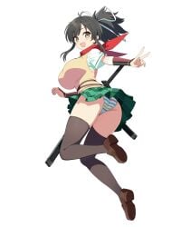 asuka (senran kagura) from lost sword: tales of britania