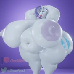 1girls 3d animated anthro anthrofied arms_behind_head belly big_belly big_breasts bouncing_belly bouncing_breasts breasts dinopony female female_only friendship_is_magic furry gif happy horn huge_breasts hyper_bimbo large_breasts looking_down my_little_pony nude obese obese_female overweight overweight_female rarity_(mlp) simple_background smile solo straight_hair thick_thighs thighs unicorn