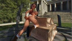 3d anal anal_insertion anal_masturbation areolae ass backpack bag big_breasts books boots braid breasts brown_eyes brown_hair bubble_butt busty butt casual cum dildo dildo_in_ass eyelashes eyewear female female_focus female_only footwear hiking_boots hourglass_figure huge_breasts human lara_croft lara_croft_(classic) large_breasts lipstick long_hair looking_over_eyewear looking_over_glasses masturbation mostly_nude nipples nude nude_female nudity outdoors pale_skin pose posing pussy pussy_juice realistic red-tinted_eyewear shy-hentai sideboob solo standing sunglasses tactical_nudity temple tied_hair tinted_eyewear tomb_raider vagina wide_hips