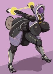 quarian from mass effect by nightpickle
