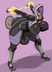 quarian from mass effect by nightpickle