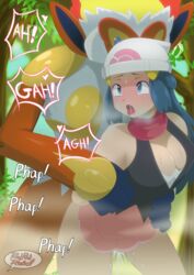 dawn (pokemon) from game freak by redradrebel