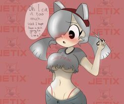 breasts channel-tan female gijinka jetix string_panties underboob