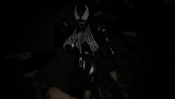 1boy 1girls 3d 3d_(artwork) alien animated big_breasts big_penis black_body bouncing_breasts breasts cleavage female human large_breasts male marvel marvel_comics monster monster_girl no_sound penetration penis pov pussy sex sfmpov sharp_teeth she-venom shiny_body shiny_breasts spider-man_(series) straight straight_sex symbiote teeth thighs thrusting vagina vaginal vaginal_penetration vaginal_sex venom venom_(marvel) video white_eyes