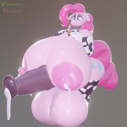 1futa 3d anthro balls big_balls big_breasts bimbo breast_milk breasts cleavage cow_print cowbell cum cum_drip dinopony elbow_gloves eyeshadow friendship_is_magic furry futa_only futanari gloves half-closed_eyes huge_balls huge_breasts hyper hyper_balls hyper_breasts hyper_penis intersex lactation large_breasts large_testicles milk moo_bitch my_little_pony overweight overweight_female penis pinkie_pie_(mlp) simple_background smile solo stockings straight_hair testicles thighhighs