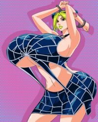 jolyne kujo from jojo's bizarre adventure by luiron