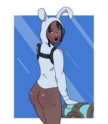 artist_request ass big_ass bunny_brawler bunny_costume bunny_ear bunny_ears bunny_girl bunny_suit bunnysuit chest exposed exposed_ass fortnite luna_(fortnite) no_panties tagme