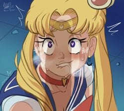 bishoujo_senshi_sailor_moon biting_lip blonde_hair drooling heart-shaped_pupils heavy_breathing horny imminent_sex lewdstuff lip_biting long_hair meme penis_awe penis_shadow ponytails sailor_moon sailor_moon_redraw_challenge sailor_senshi_uniform steam sweat