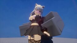 3d big_breasts blush grey_eyes nekomimi roblox roblox_avatar roblox_rthro robloxian thigh_sex white_hair