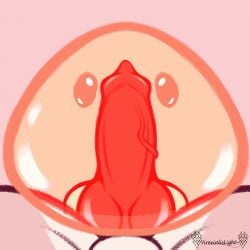 1:1 animal_genitalia animal_penis animated anthro balls bodily_fluids bouncing canid canine canine_genitalia canine_penis canis cum cum_inside ejaculating_while_penetrated ejaculation erection fox freckle_(freck1e) genital_fluids genitals gif goo_creature humanoid knot male mammal nude penis penis_in_slime penis_milking short_playtime simple_background slime slime_on_penis solo virexialislight