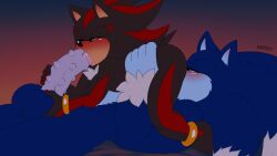 animated anthro anthro_on_anthro balls big_balls big_penis blue_body blush duo eulipotyphlan fellatio gay genitals hedgehog huge_balls huge_cock krazyelf male male/male male_only mammal oral penile penis red_body sega sex shadow_the_hedgehog sonadow sonic_(series) sonic_the_hedgehog sonic_the_hedgehog_(series) sonic_the_werehog sonic_unleashed spiked_penis spikes spikes_(anatomy) were wereeulipotyphlan werehog