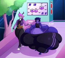 big_ass blueberry_inflation bubble_butt character_request chubby frootiebuck furry huge_ass hyper_ass tagme thick_thighs wide_hips