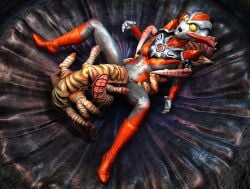 3d alien alien_girl alien_humanoid grigio_gets_raped minato_asahi_(grigio) rape ultraman_(franchise) ultraman_r/b ultrawoman_grigio vaginal_penetration zoophilia