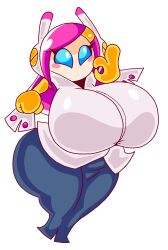 1girls ass big_ass big_breasts big_butt breasts bubble_butt character_request curvaceous curvy curvy_female curvy_figure dork_boi female huge_breasts kirby_(series) kirby_planet_robobot lewd_dorky nintendo susanna_patrya_haltmann susie_(kirby) tagme thick_thighs voluptuous voluptuous_female wide_hips