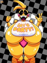 toy chica (fnaf) from five nights at freddy's by knackultra