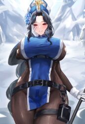 ice flower from goddess of victory: nikke