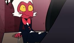 1boy 1girls 2d 2d_animation angry_sex animal_ears animated anthro areolae ass assertive_female balls blowjob blush bouncing_breasts bow bowtie breasts canid canine canis cellphone clitoris closed_eyes clothed clothing collar cum cum_in_pussy cum_inside demon demon_girl dialogue english english_dialogue fangs fellatio female fingerless_gloves freckles fur furry goth goth_girl grey_body grey_fur grey_hair grey_nipples grey_pussy height_difference hellhound helluva_boss hetero horns imp infidelity inker_comics inkershike interspecies larger_female long_hair long_video longer_than_2_minutes loona_(helluva_boss) male male/female millie_(helluva_boss) missionary_position moxxie_(helluva_boss) nipples no_bra no_panties no_underwear orgasm penetration penis phone pubic_hair pussy red_body red_eyes red_sclera red_skin sex sharp_teeth size_difference small_breasts snout sound sound_warning spiked_collar straight suit tagme tail thick_thighs thighhighs two-tone_body two-tone_fur various_positions video voluptuous voluptuous_female watching watching_sex white_body white_eyes white_fur wolf wolf_girl yellow_sclera