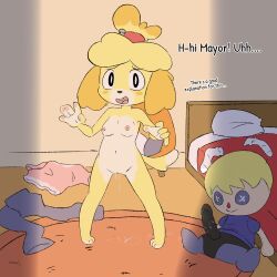 isabelle (animal crossing) from animal crossing