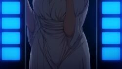 1boy 2020 20s animated anus ass back backboob bare_shoulders blue_hair bowing braid braided_ponytail breasts bunnywalker censored cheating_(relationship) collarbone fat fat_man female forehead functionally_nude hand_on_own_chest huge_ass huge_breasts jewelry kneeling large_breasts lipstick long_hair looking_at_viewer makeup mature_female mind_control miyajima_tsubaki navel netorare night nipples no_bra no_panties nude pubic_hair purple_eyes pussy ring robe saimin_seishidou shoulder_blades sidelocks sound stomach t-rex_(animation_studio) tagme thighs ugly_bastard undressing video wedding_ring white_robe
