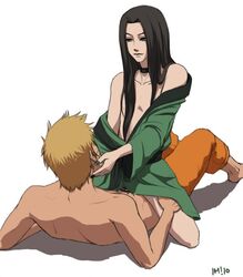 2boys androgynous choker cowgirl_position dominant_femboy dominant_male femboy femboy_riding_male gay gay_sex girly girly_boy grabbing grabbing_legs haku_(naruto) homosexual homosexual_sex human implied_penetration implied_sex long_hair male male_only maledom multiple_males naruto naruto_(classic) riding riding_penis seduction seductive seductive_look sex touching_face trap uncensored uzumaki_naruto wide_hips yaoi yaoiismy